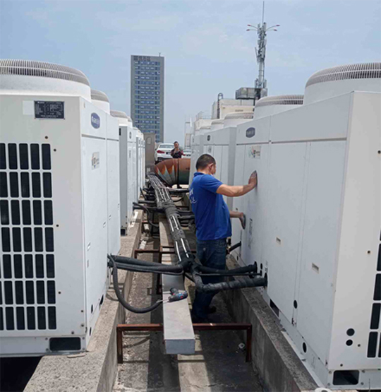 商水中央空调制热和不制冷系统维修方法